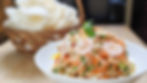 3. Salade de Lotus aux crevettes