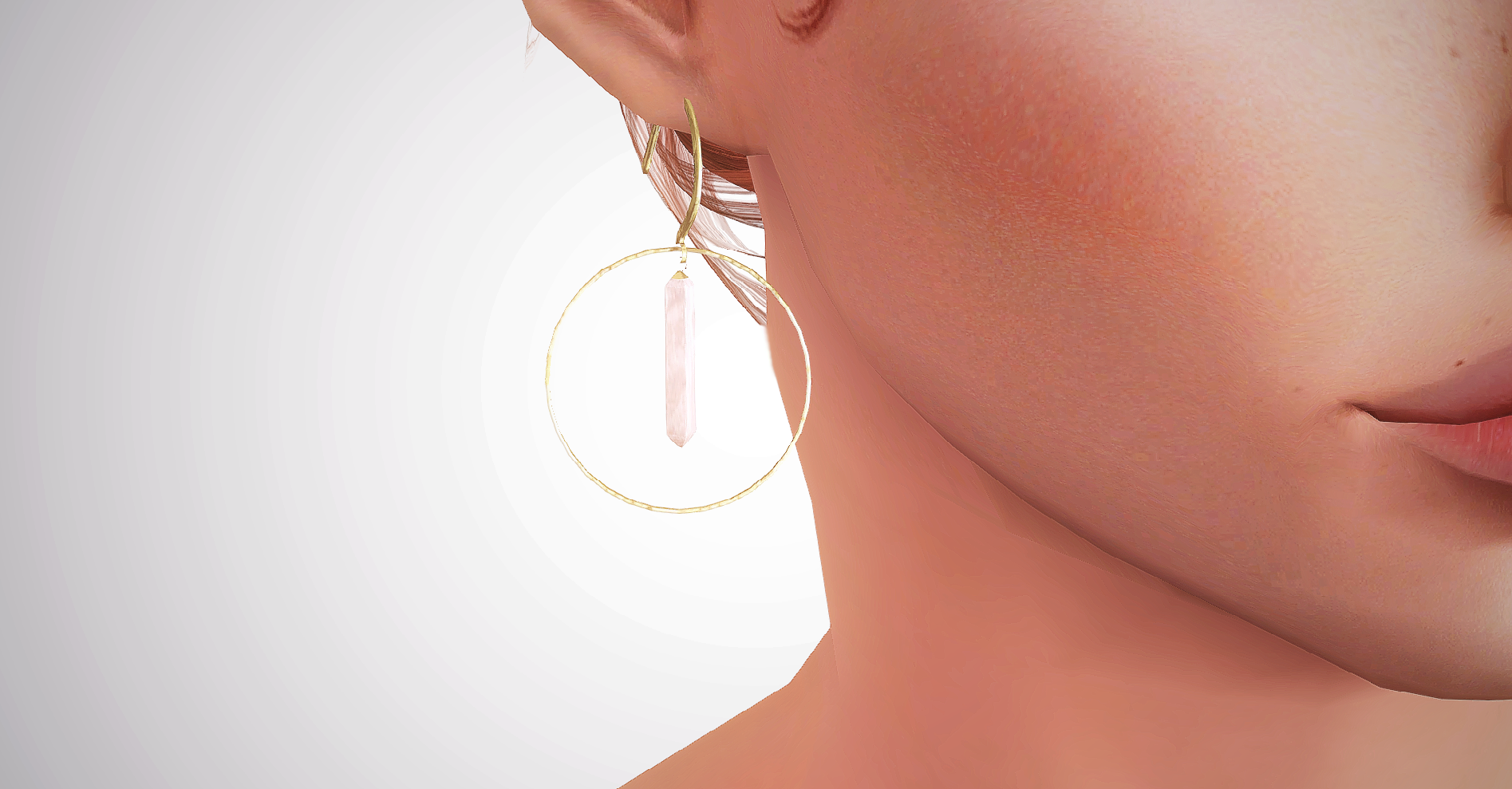 Crystal Quartz Earrings