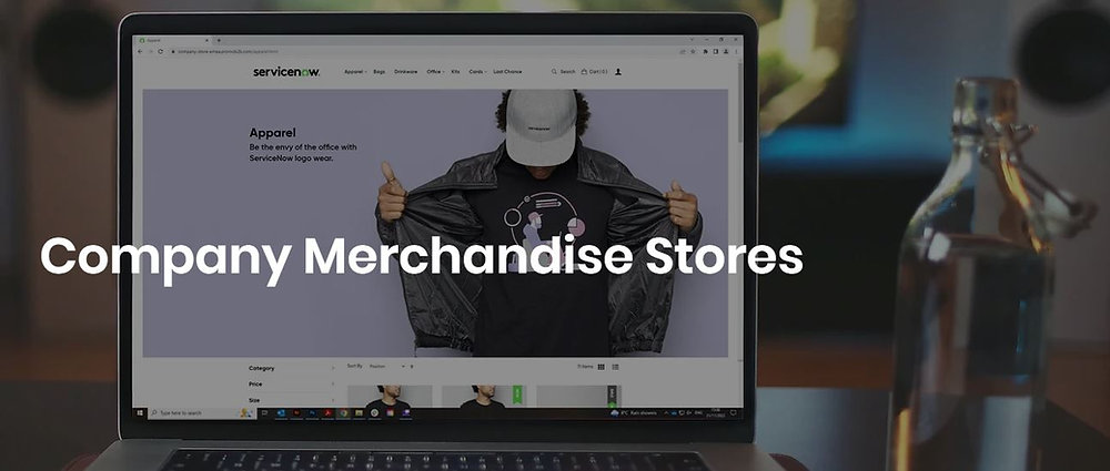 Merch Store Menu What a Company Merchandise Store can do for you