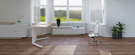Leuwico HighONE Workstation Executive Desk Height Adjustable Table Furniture FF&E Frontier Workspace Solutions Hong Kong