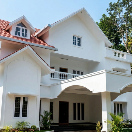 Two story house built by Mathoor Associates