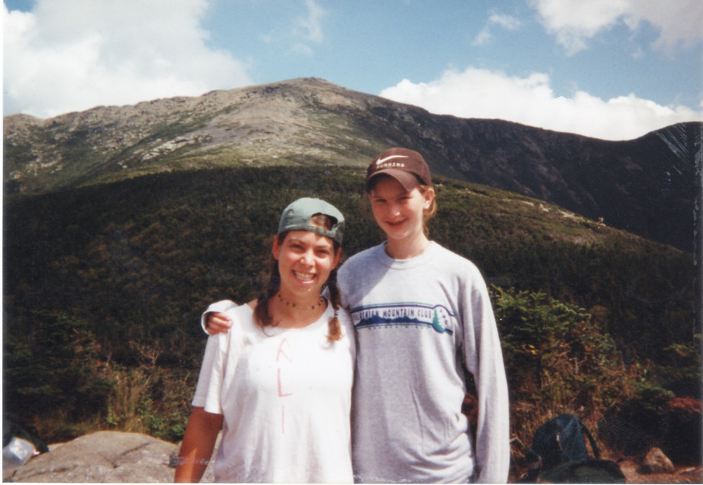 A young Caitlin in Maine