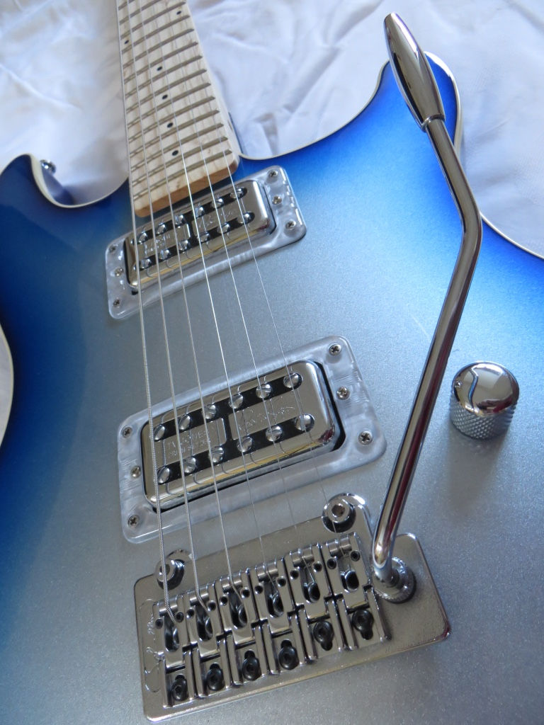 Blue Snakehead Guitar