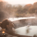 Woman in Hot Tub