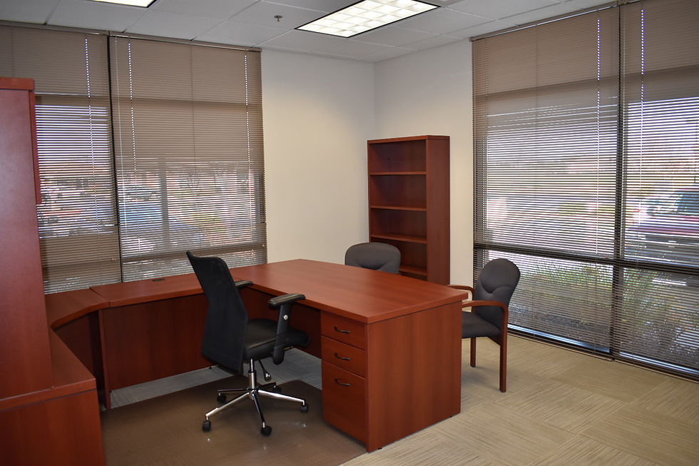 Large Exterior Office - Furnished