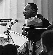 "I have a dream". Martin Luther King al Lincoln Memorial