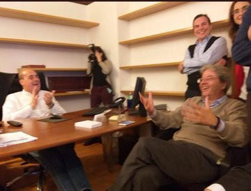 Zingaretti, Gentiloni, PD, Partito Democratico, Elezioni europee, Europee 2019