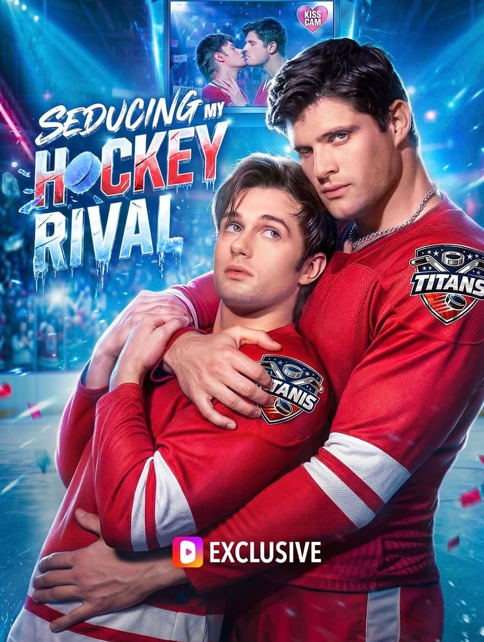 Seducing my Hockey Rival Poster