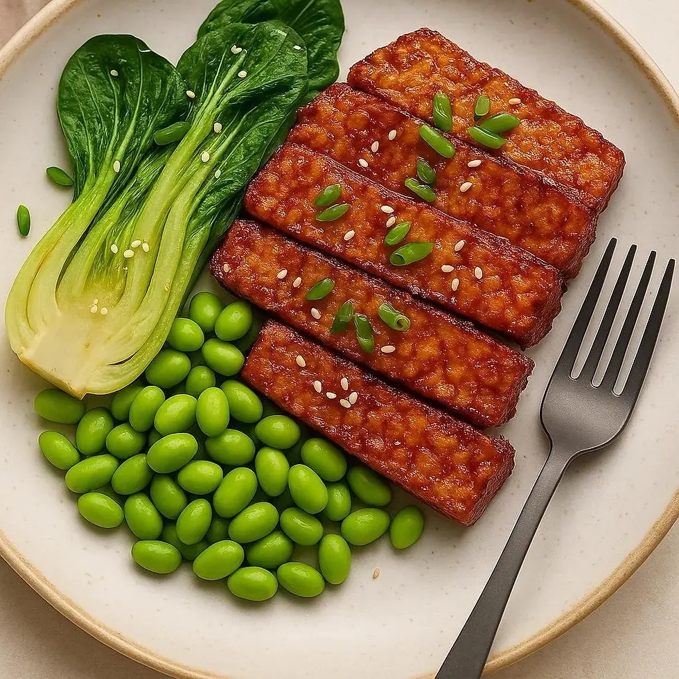 Whole and fermented soy foods including tempeh, edamame, and miso, safe soy after breast cancer, Dr. Lena Suhaila