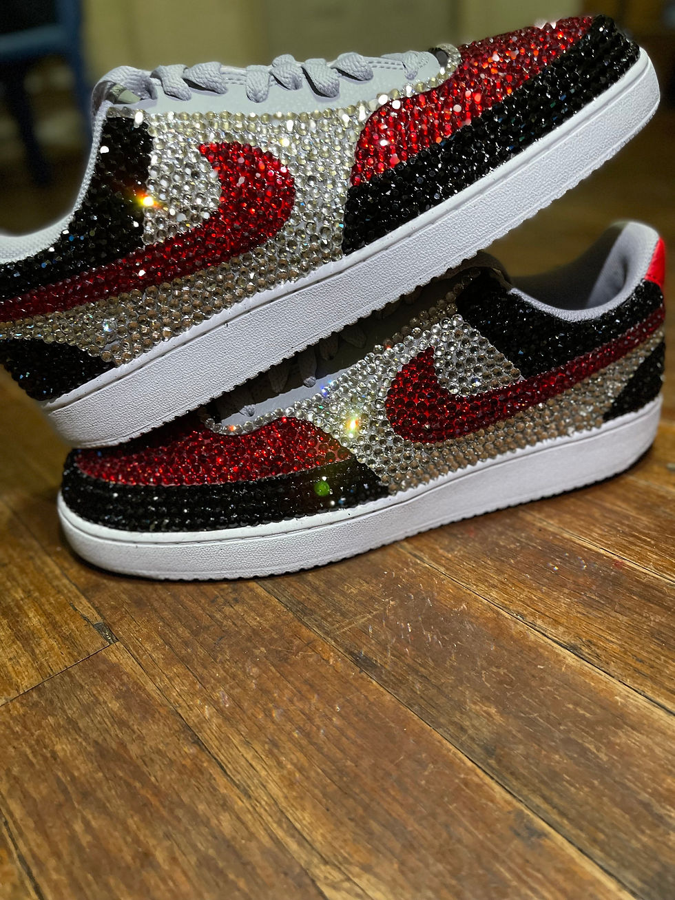 Thumbnail: Custom Bling Vision Court Low-Top