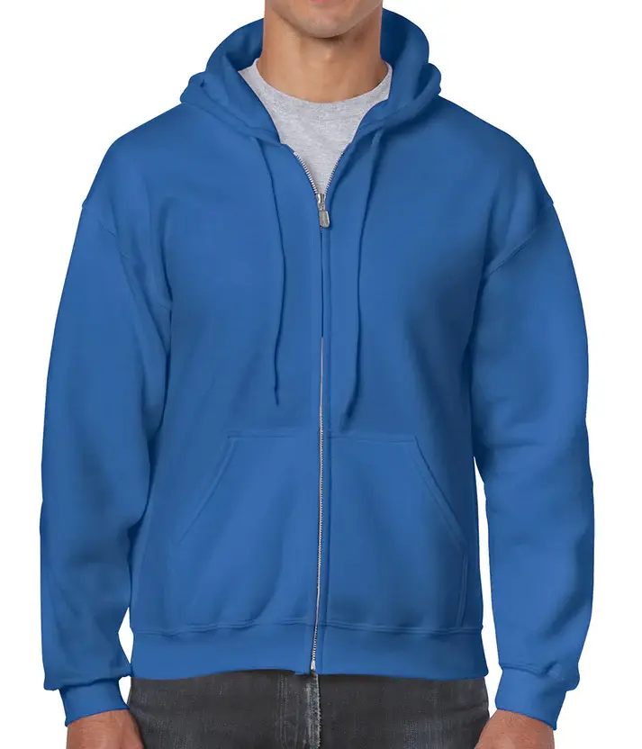 Thumbnail: Gildan Heavy Blend Adult Full Zip Hooded Sweatshirt