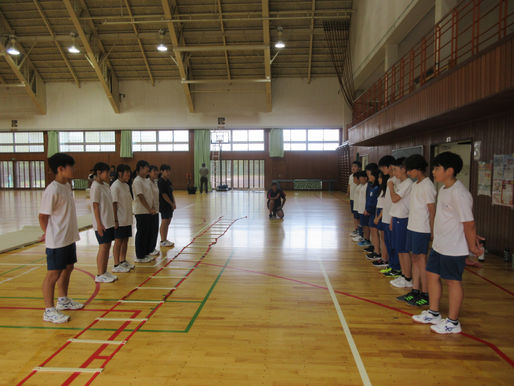 10/9(水)小谷小6年生部活動体験