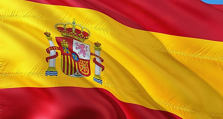 Spanish flag symbolising relocation destination for UK nationals applying for residency.