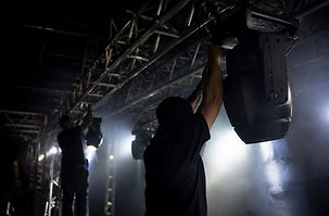 Montagem de evento
