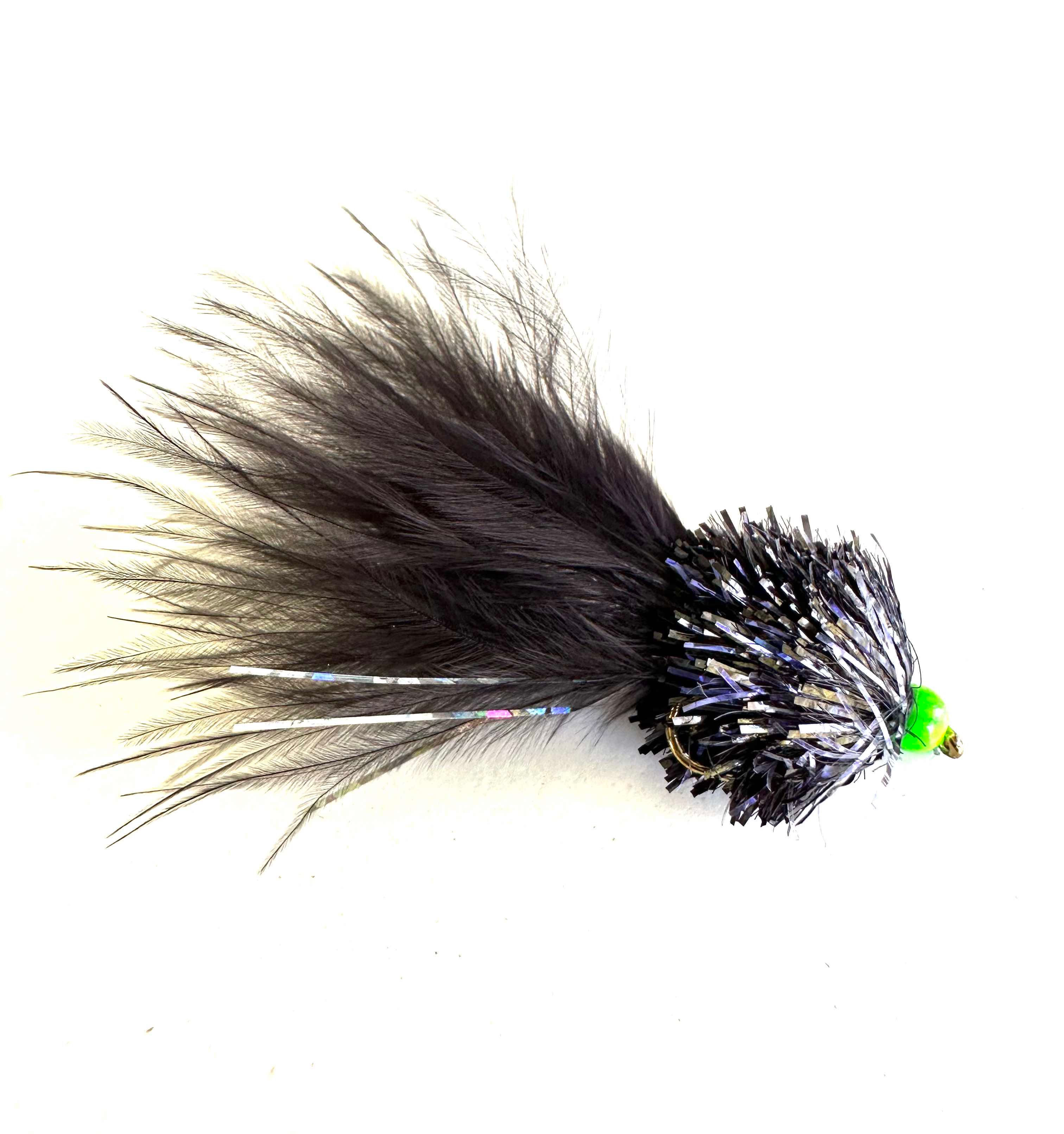 Fritz - Black/ Blue (Beaded Green)