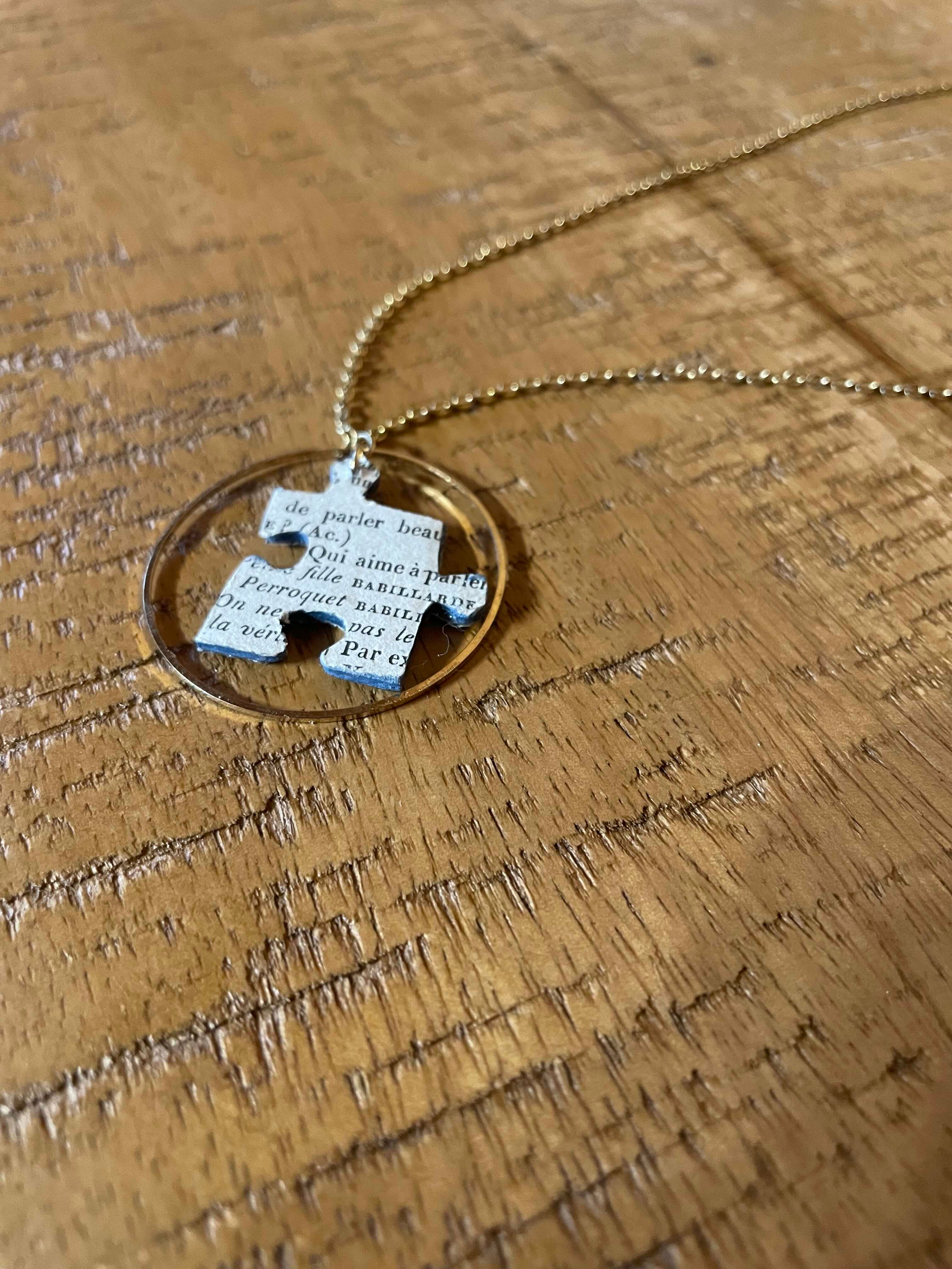 Collier Puzzle Carole Jeanneret