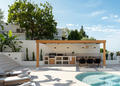 Outdoor kitchen design