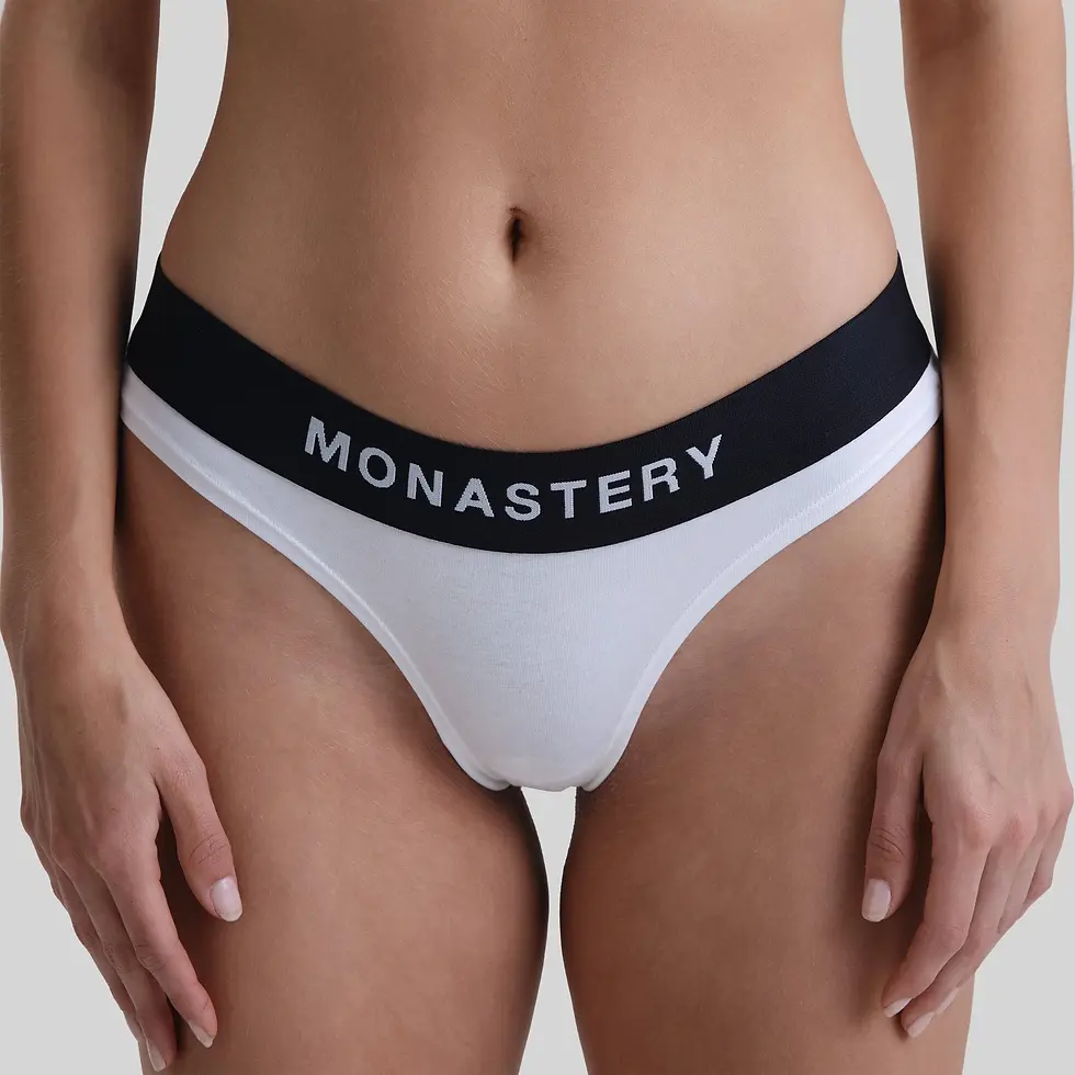 Miniatura: INFINITY PANTY WHITE