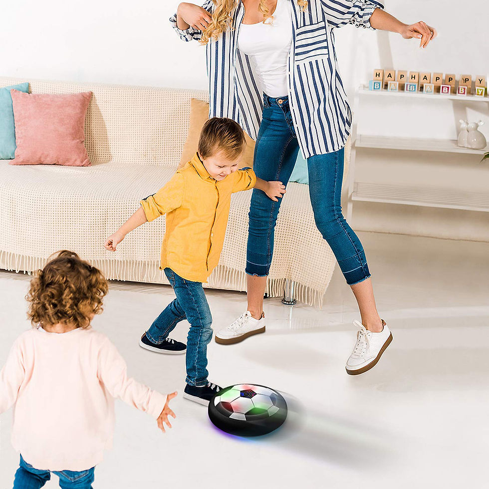 Thumbnail: LED Hover Soccer Ball Air Power Training Ball Playing Football Indoor Outdoor Ga