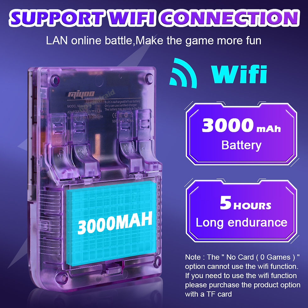 Thumbnail: MIYOO Mini Plus V3 Retro Handheld Game Console 3.5" IPS HD Screen 3000mAh WiFi 6