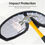 Thumbnail: 2 Packs Photochromic Cycling Glasses Outdoor Sports Bicycle Sunglasses Men MTB C