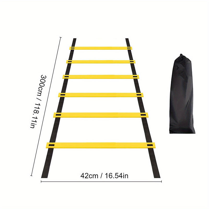Thumbnail: Agility Ladders Nylon Straps For Speed Training And Sports Flexibility Agility F