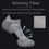 Thumbnail: 1/3 Pair Men's Cycling Sport Socks Basketball Running Compression Ankle Sock Bla