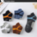 Thumbnail: 3/5Pairs High Quality Socks Men Outdoor Casual Athletic Socks Short Breathable B
