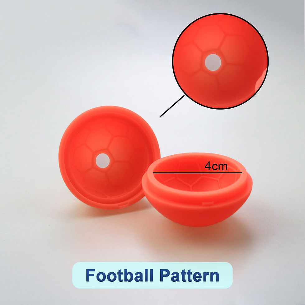 Thumbnail: 1PC Wars Death Star Football Silicone Round Ice Cube Mold Tray Desert Sphere Mou