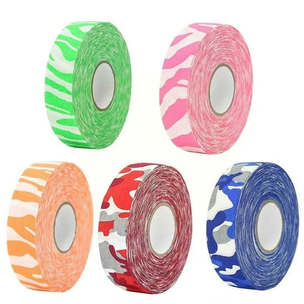 Thumbnail: 2.5cm*25m Ice Hockey Grip Tape Multipurpose Anti-slip Colored Athletic Sport Tap