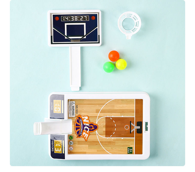Thumbnail: New Shooting Game Machine Mini Basketball Rack Shooting Machine Parent-child Int