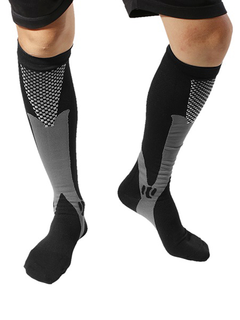 Thumbnail: Compression Socks Travelers Socks Football Soccer Thigh Long Tube Unisex Outdoor