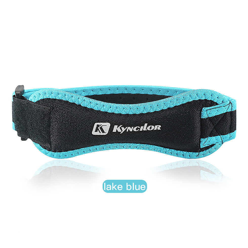Thumbnail: 1 Piece Knee Patellar Tendon Knee Support Strape Brace Adjustable Shock Absorpti