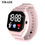 Thumbnail: Kids Watch Sport LED Digital Watches Football Silicone Strap Waterproof Electron