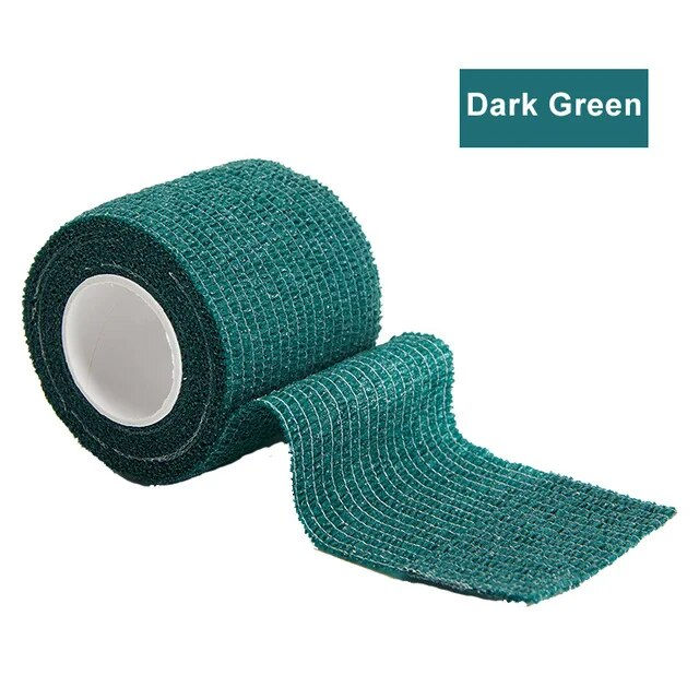 Thumbnail: 1roll 2.5/5/7.5/10cm*4.8m Non Woven Elastic Self Adhesive Bandage Cohesive Banda