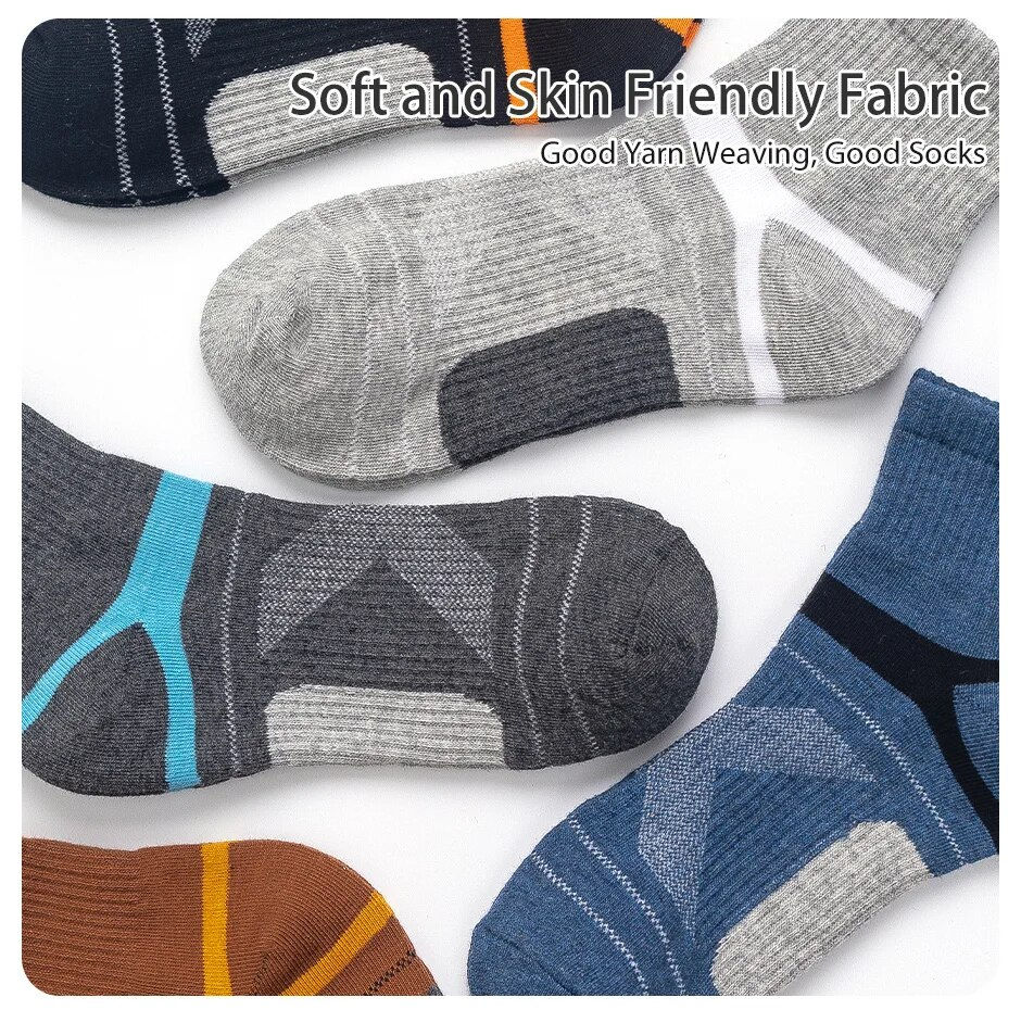 Thumbnail: 5 Pairs of Men's and Women's Four-season Outdoor Cycling Running Football Comfor
