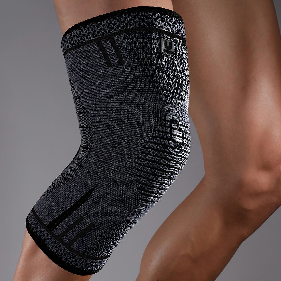Thumbnail: Vilico 1PCS Elastic Knee Pads Nylon Sports Fitness Kneepads Breathable Running B