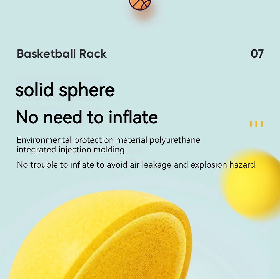 Thumbnail: Foam Basketball Kids Silent Basketball Bouncing Mute Silent Ball Bounce Squeezab
