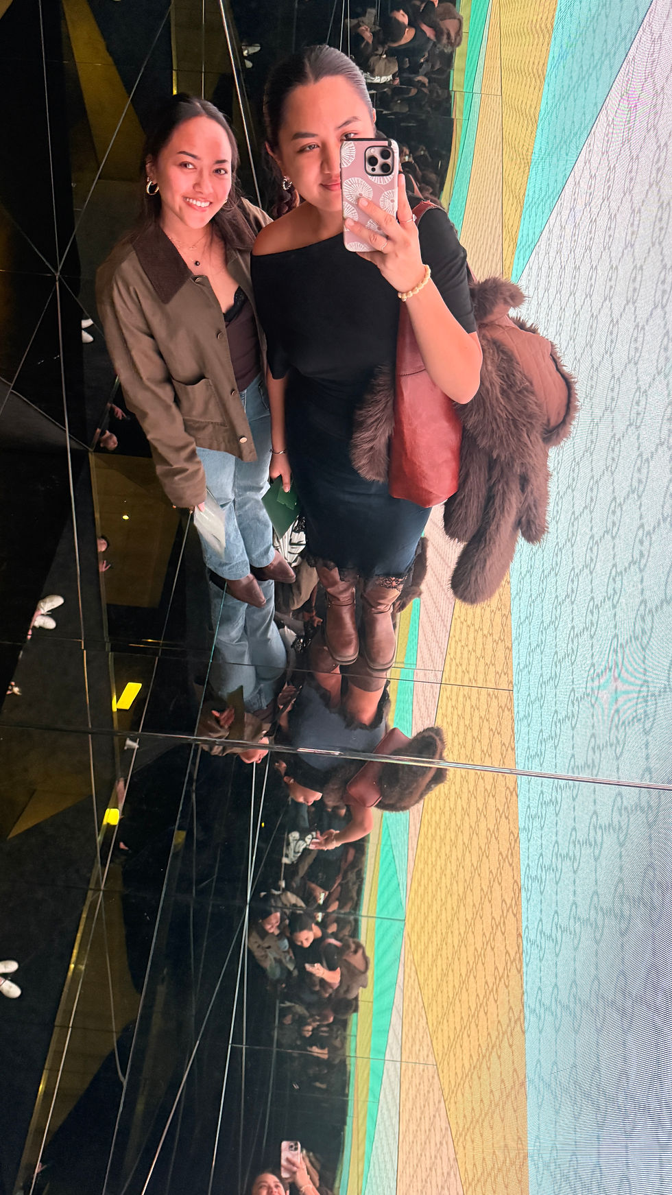 Me & my friend Alisha @ the Gucci Museum