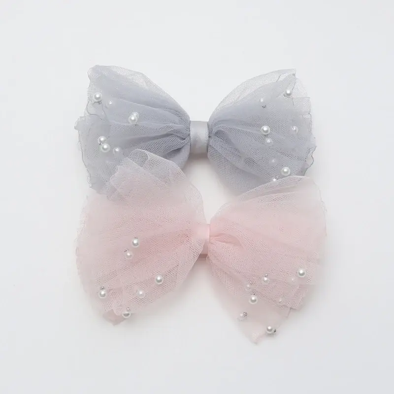 Thumbnail: Everly 2 Piece 5CM Gauze Hair Clips