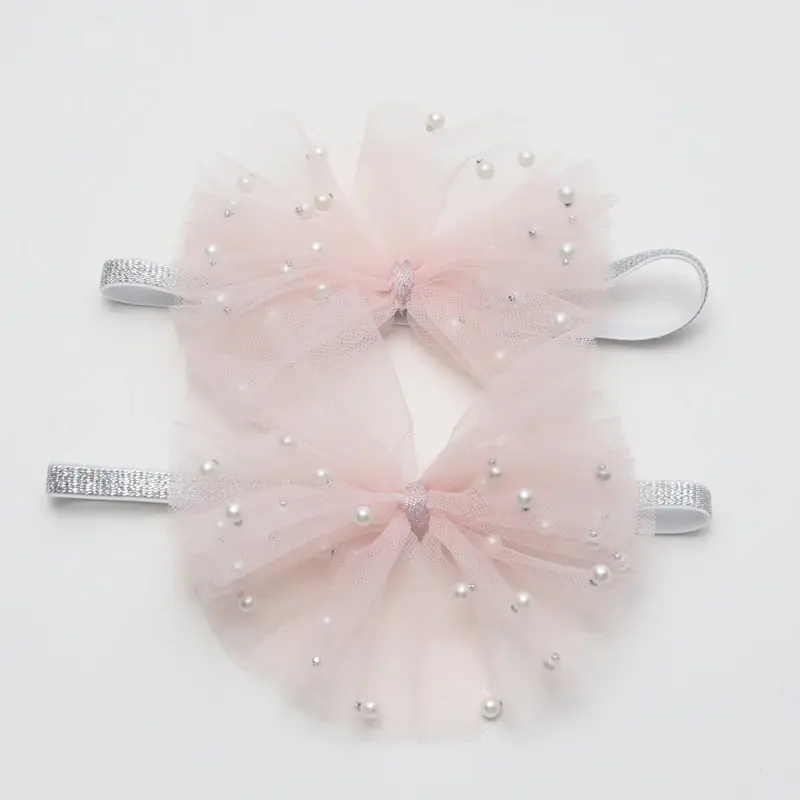 Thumbnail: Everly 2 Piece 5CM Gauze Hair Clips