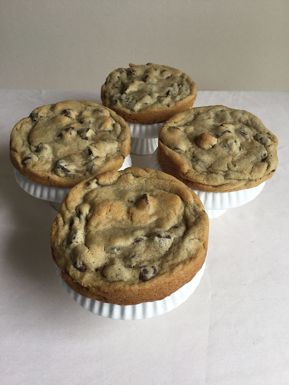 Classic thick chocolate chip cookies