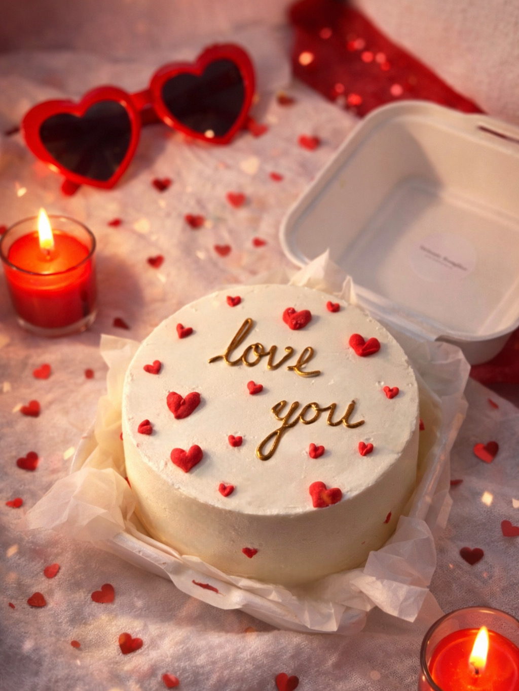 Arranged Food and Objects