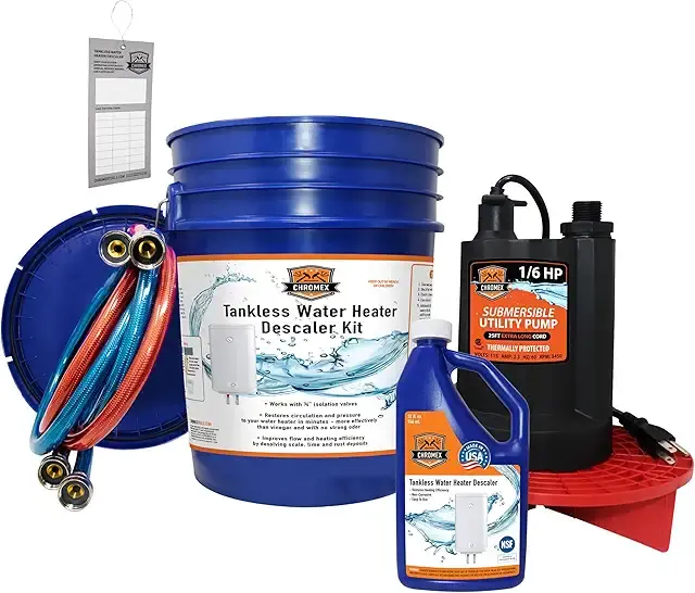 Tankless Water Heater Flush Kit