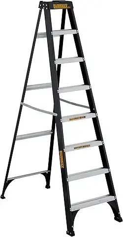 DeWalt 8‑Foot Fiberglass Step Ladder