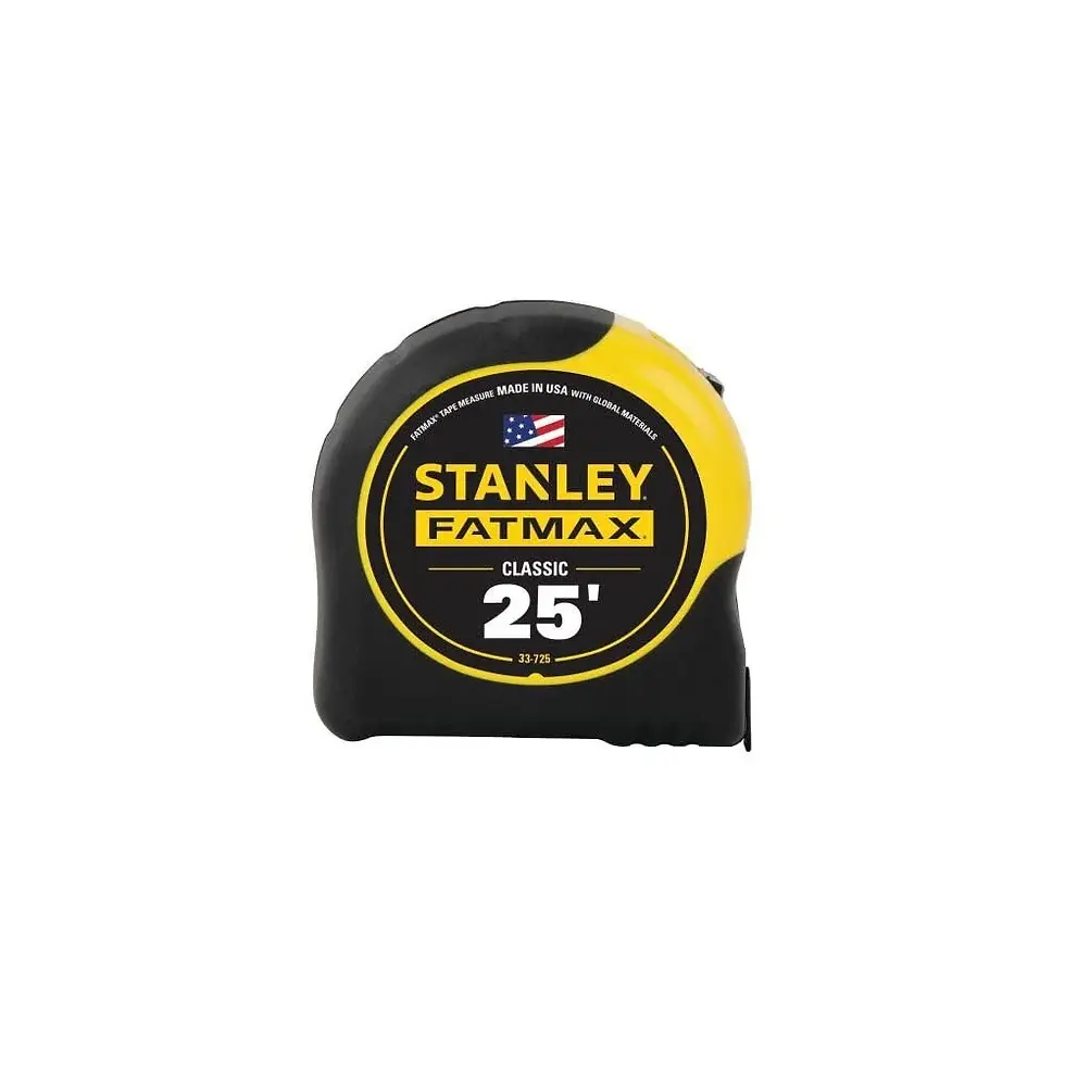 1. Stanley FATMAX 25‑Foot Tape Measure