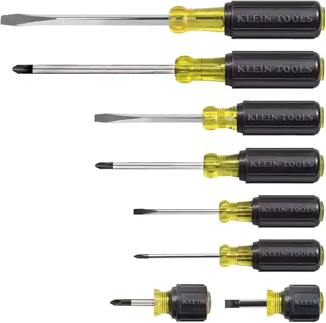 Klein Tools Cushion Grip Screwdriver Set