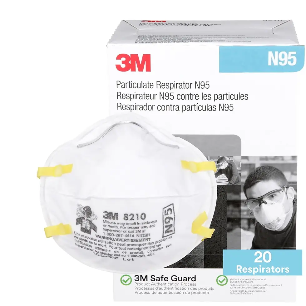 Disposable N95 Masks (Short‑Term Use Only)