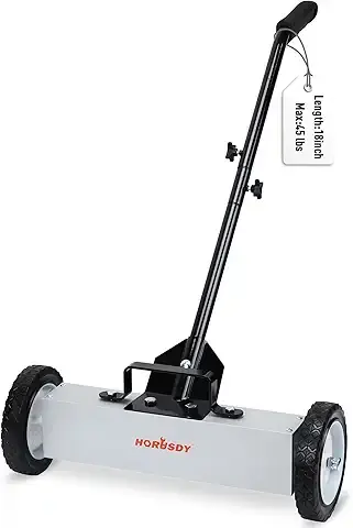 HORUSDY Rolling Magnetic Nail Sweeper