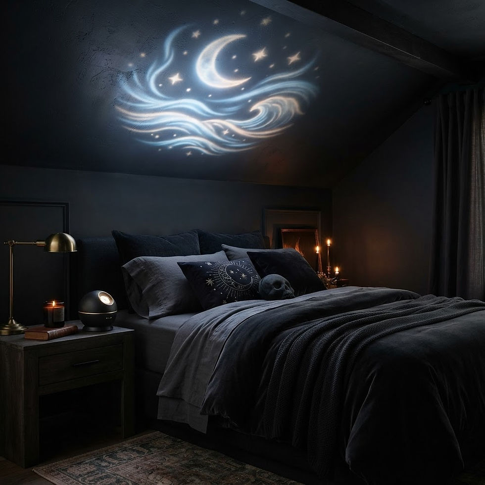 Moon & Ocean Night Light
